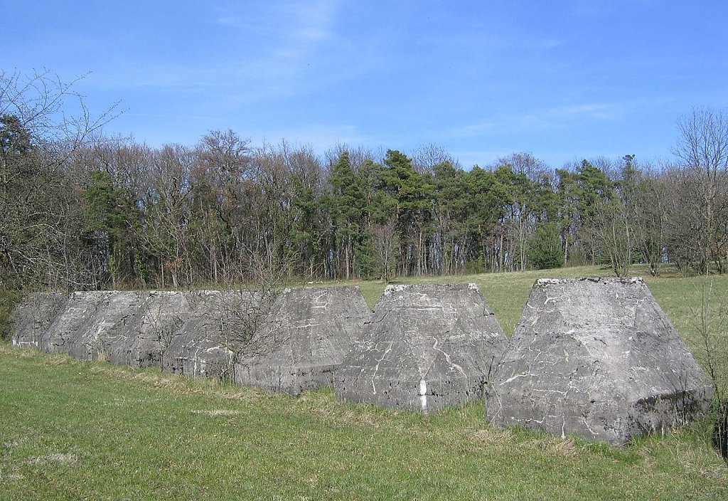 Example  of toblerone line in Switzerland